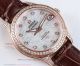 Perfect Replica Omega Constellation Rose Gold Diamond Bezel And Dial Women 33mm Watch (5)_th.jpg